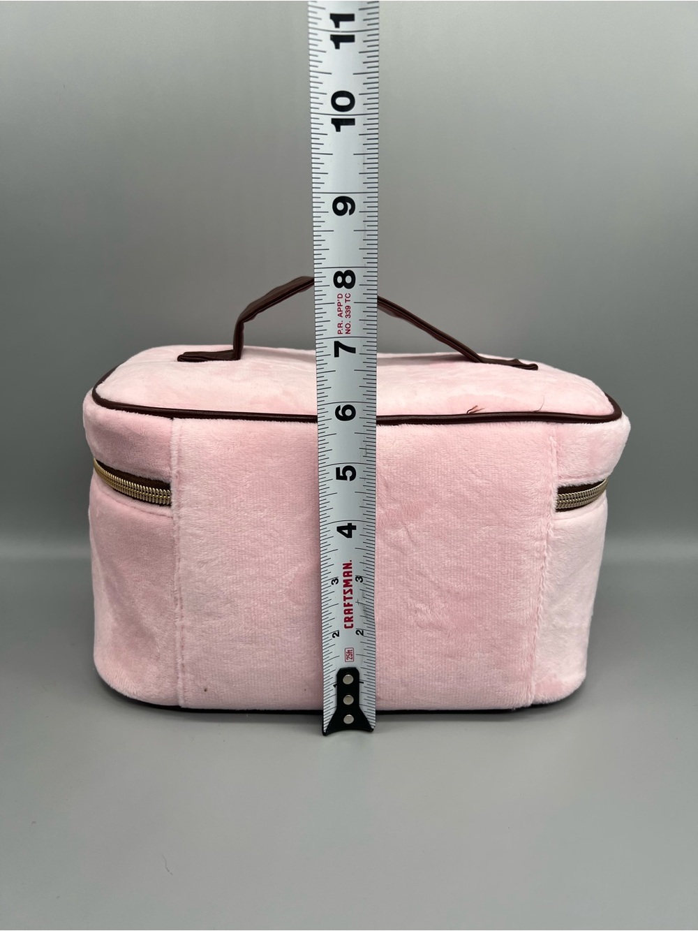 Juicy couture pink velour cosmetics bag - Picture 6 of 12